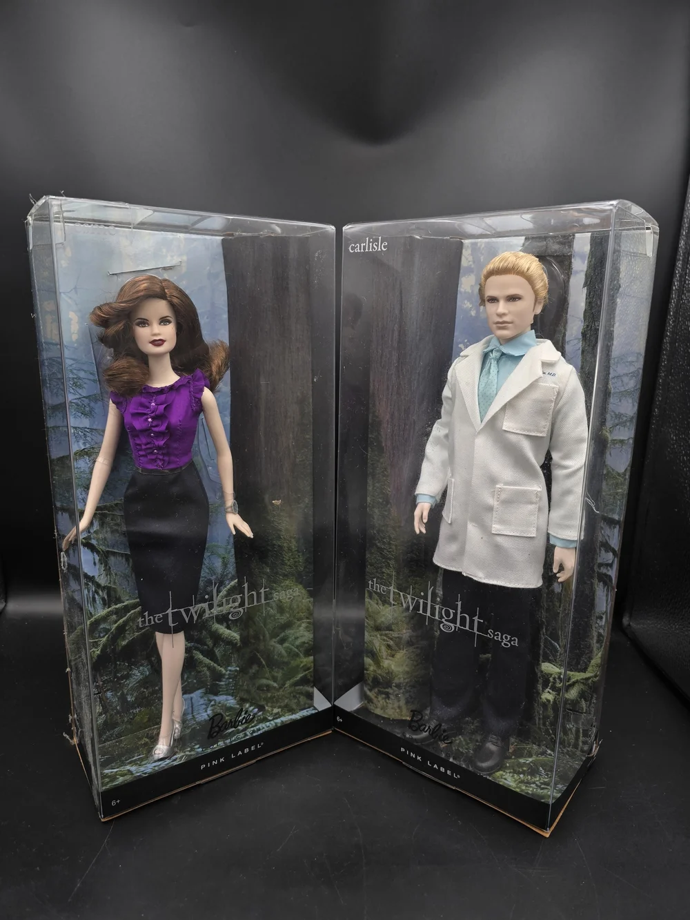 Barbie The Twilight Saga Dolls - Purple Top & White Coat